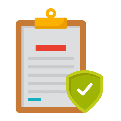 Longterm contract signature agreement document icon