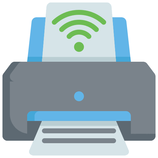 Printer paper electronics printer icon Printer paper electronics printer icon