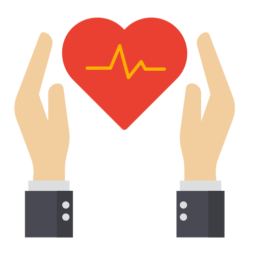 Health insurance cardiogram pulse healthcare and medical icon Health insurance cardiogram pulse healthcare and medical icon