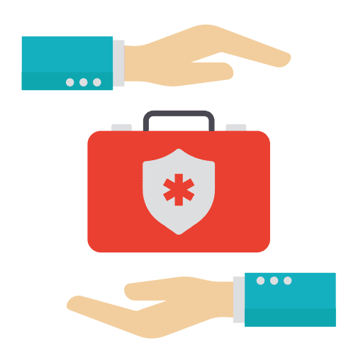 Medical insurance health insurance security healthcare and medical icon Medical insurance health insurance security healthcare and medical icon