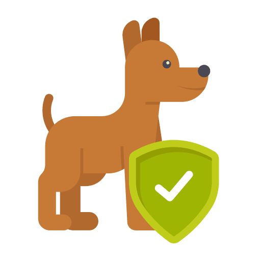 Pet insurance animals pet shop veterinary icon