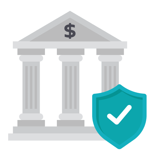Property insurance protection property insurance shield icon