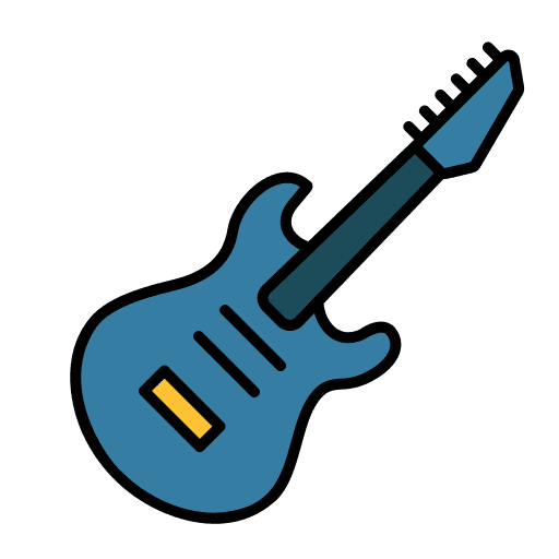 Electric guitar electric guitar string instrument bass guitar icon
