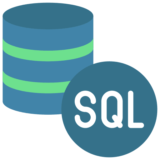 Sql server networking coding ui icon