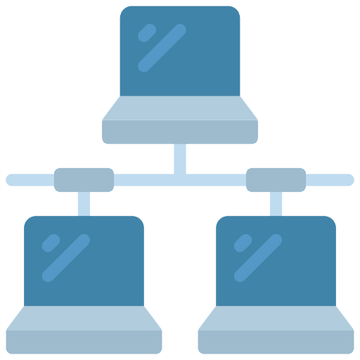 Computer networking networking server connection icon
