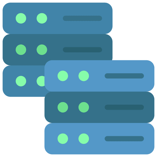 Server networking network ui icon