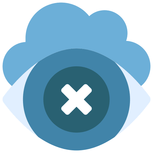 Private eye cloud storage private eye ui icon