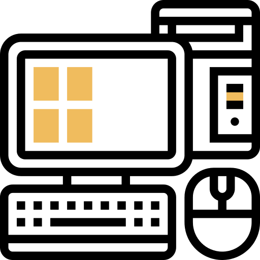 Computer gadget electronic computer icon