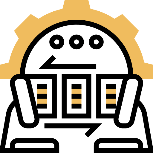 Data transfer databases synchronize data icon Data transfer databases synchronize data icon