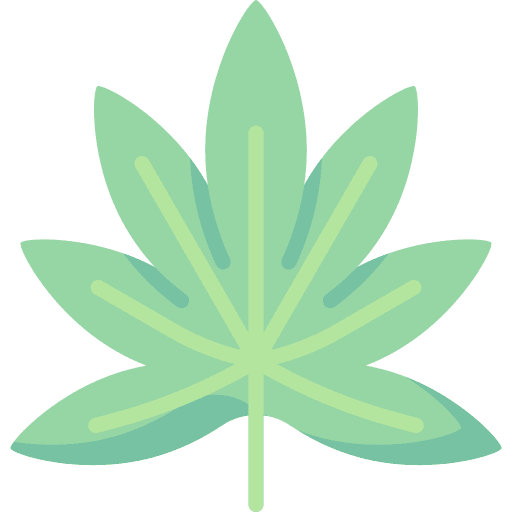 Cannabis miscellaneous leaf healthcare and medical icon Cannabis miscellaneous leaf healthcare and medical icon