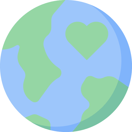 Earth world map space continent icon Earth world map space continent icon