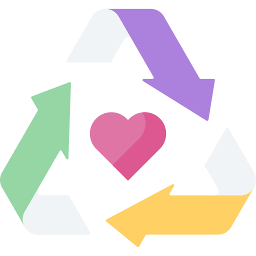 Recycle sign arrow recycle sign symbol icon