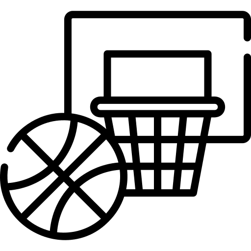 Basketball hoop competition ball icon Basketball hoop competition ball icon