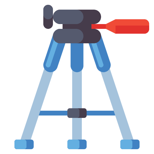 Camera tripod photo camera camera tripod tools icon