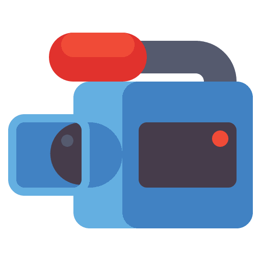 Video camera technology movie cinema icon