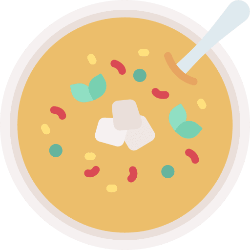 Soup food and restaurant onion hot soup icon