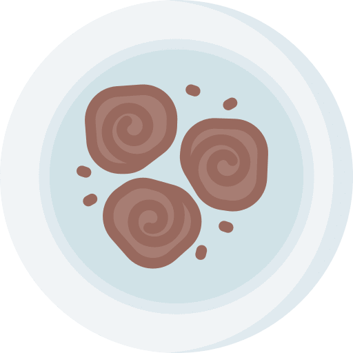 Cinnamon roll sugar dessert sweet icon