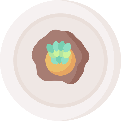 Plate food restaurant gastronomy icon