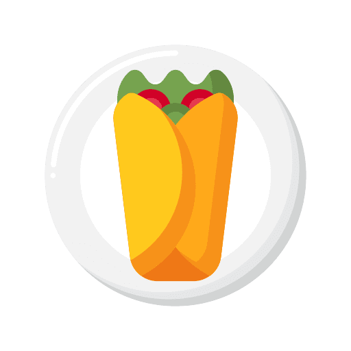 Burrito meat tortilla burrito icon