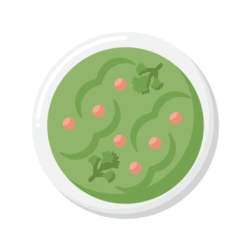 Guacamole diet healthy food vegetarian icon