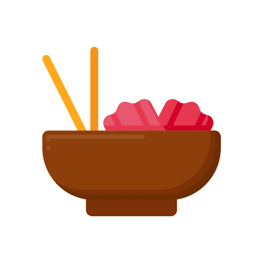 Kimchi korea food eating icon