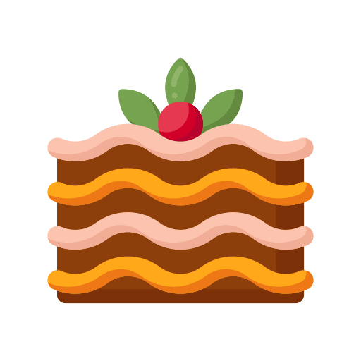 Lasagna food pasta italian food icon
