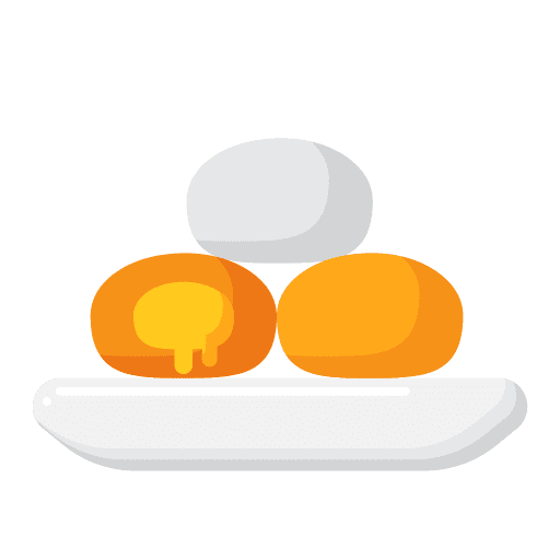 Mochi japanese food asian food rice icon