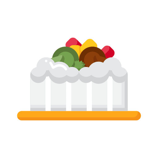 Pavlova cherry sweet food and restaurant icon