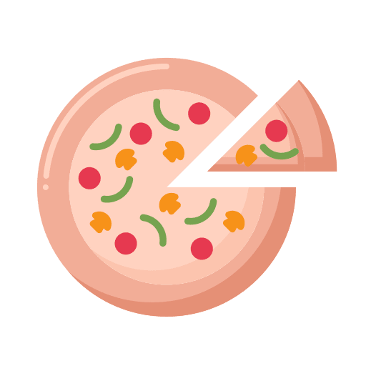 Pizza salami pizza italian food icon