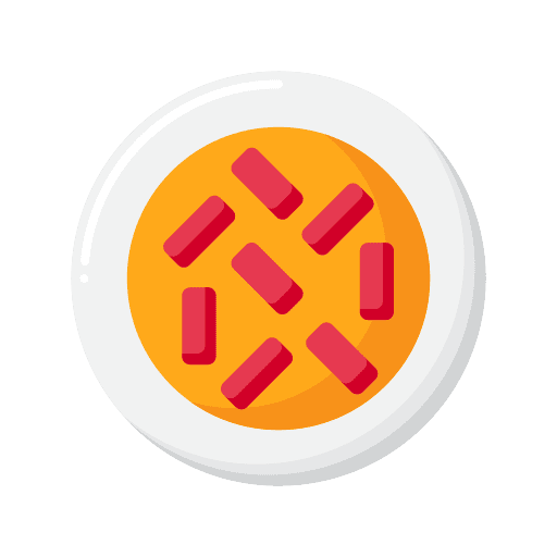 Tteokbokki food cultures food and restaurant icon