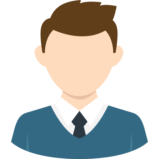 Boy kids school user icon