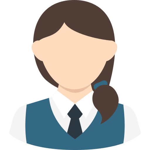 Girl avatar girl student icon Girl avatar girl student icon