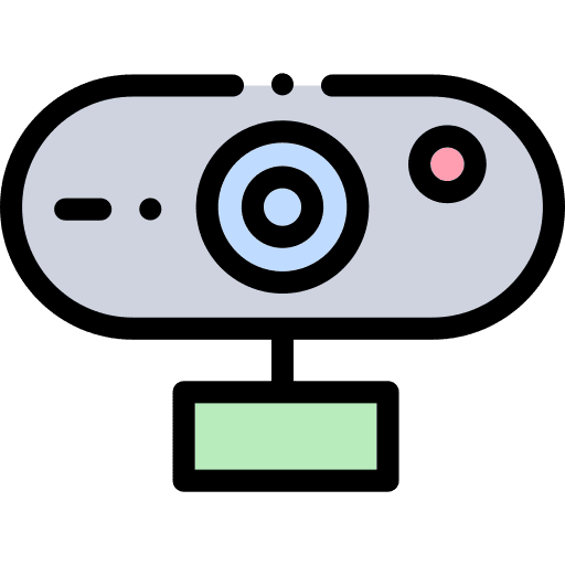 Webcam web cam round webcam computer icon