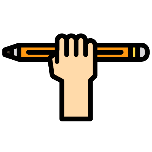 Drawing education writing illustration icon Drawing education writing illustration icon