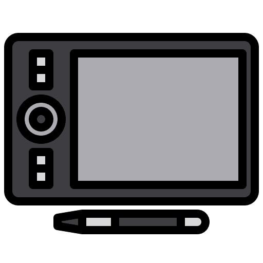 Tablet tablet art and design graphic tablet icon
