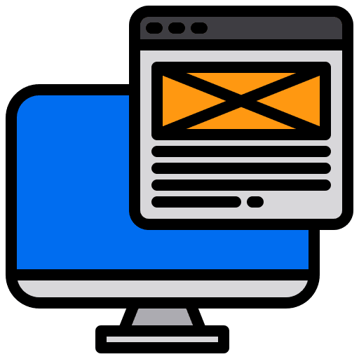 Website ui website options icon