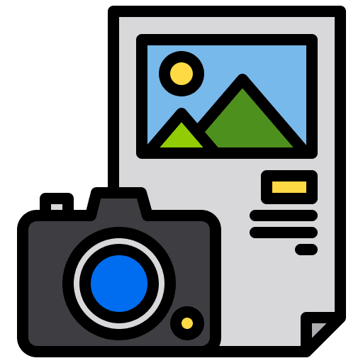 Camera art and design photography camera icon Camera art and design photography camera icon