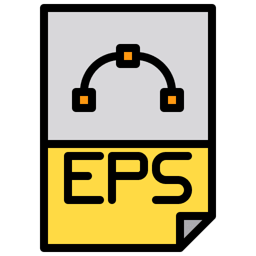 Eps graphic design files and folders document icon Eps graphic design files and folders document icon