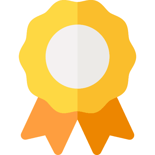 Badge emblem sports and competition medal icon