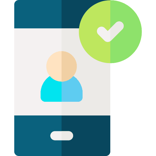 Vote miscellaneous check mobile icon Vote miscellaneous check mobile icon