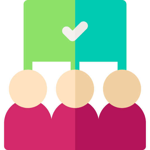 Voters user lectern democracy icon Voters user lectern democracy icon