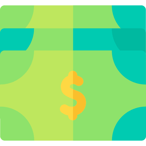 Money cash business finance icon Money cash business finance icon