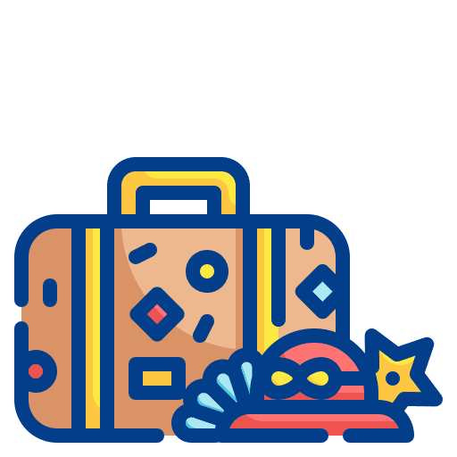 Bag suitcase luggage travel icon Bag suitcase luggage travel icon