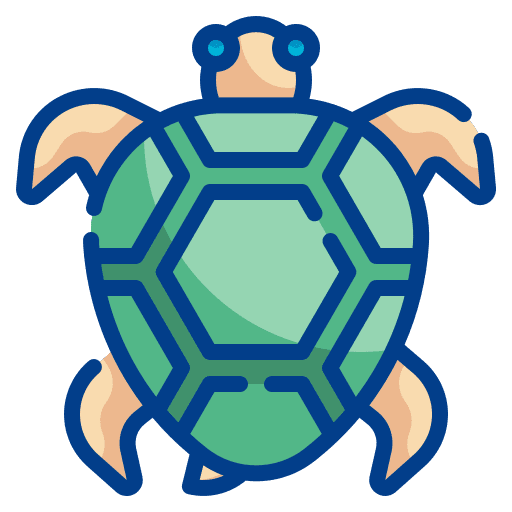 Turtle zoo aquarium animals icon Turtle zoo aquarium animals icon