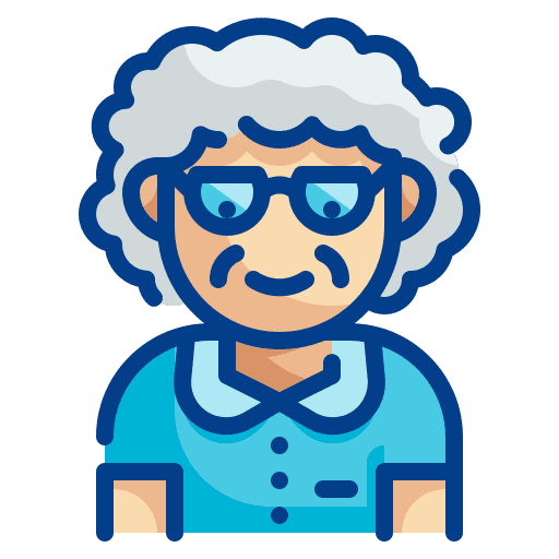 Grandmother woman people user icon Grandmother woman people user icon