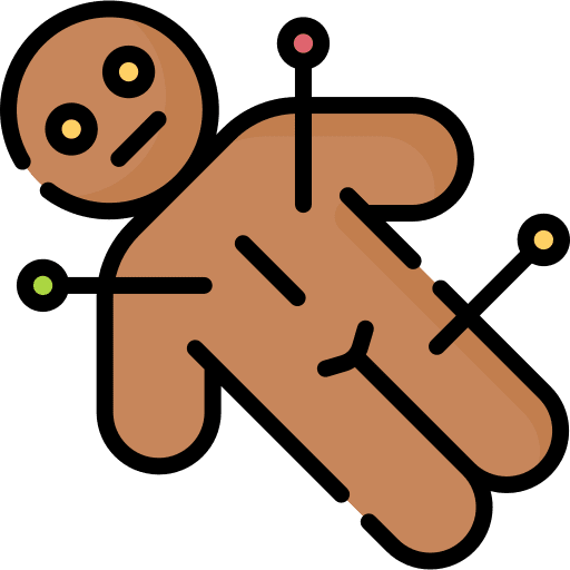 Voodoo miscellaneous halloween terror icon