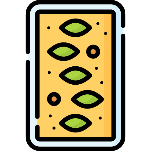 Bobotie african meat food and restaurant icon