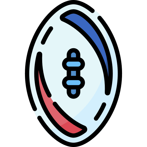 Rugby sports and competition team sport american football icon