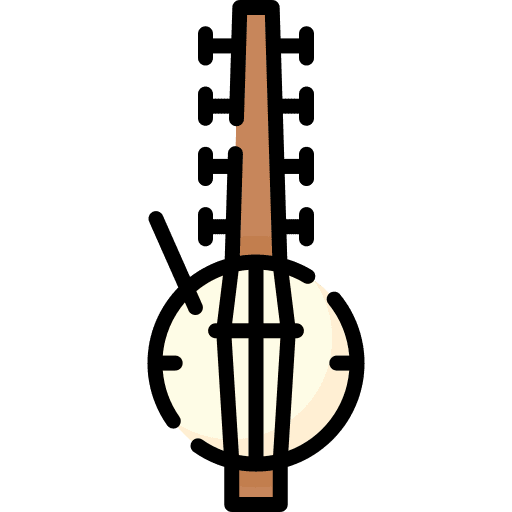 Kora africa music and multimedia orchestra icon