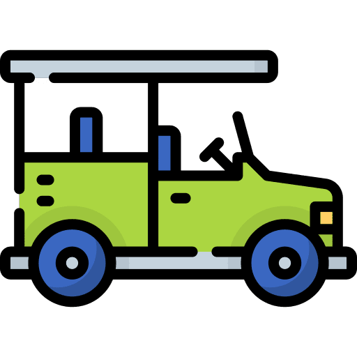 Safari safari vehicle car icon